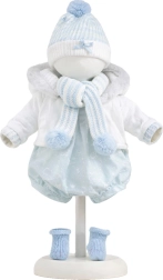 Llorens winterkleding voor poppen van 38 cm