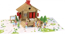 Jeujura houten bouwpakket skiresort