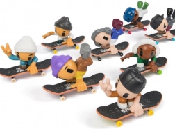 Tech Deck Sk8 Crew fingerboard met figuur – dubbelpak