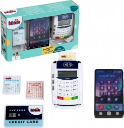 Speelgoed POS-betalings­terminal met smartphone en accessoires KLEIN