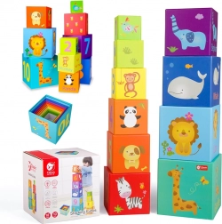 Klassieke wereldmagische blokken educatief speelgoed