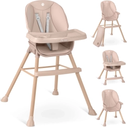 Kinderstoel NUKIDO Tilo 3-in-1 roze