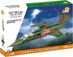 COBI bouwset Lockheed F-104 Starfighter Vietnamoorlog 1:48