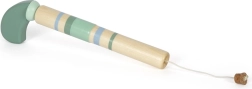 Small Foot houten kurkengeweer met kurken patroon