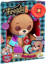 Interactieve mascotte Thready Bear Button