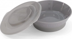 Twistshake kom grijs