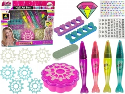 Kinder set voor het lakken en versieren van nagels