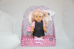 Panenka Bambolina Nena 36 cm met flesje en extra T-shirt