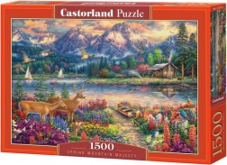 Puzzel 1500 stukjes Spring Mountain Majesty