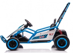 kinder elektrische kart Tornado met driftfunctie – blauw