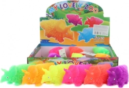 Harige lichtgevende dinosaurus voor kinderen