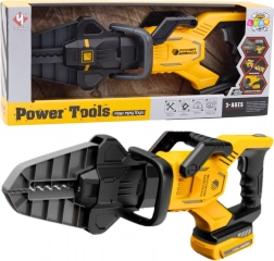 Elektrische speelschaar voor kinderen geel