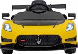 Elektrische kinderauto Maserati MC20 GT2 geel