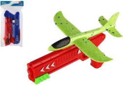 Schietbaar schuimvliegtuig met pistool 26 cm