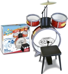 Kinderdrumstel met kruk