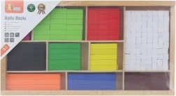 VIGA houten Cuisenaire rekenstaafjes, 308 stuks