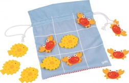 Goki Houten Boter‑Kaas‑en‑Eieren Krabben tegen Visjes