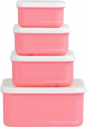 Set van vier snackdoosjes A Little Lovely Company – IJsjes