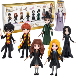 Harry Potter Magical Minis verzamelset 7 figuren met speelscène Grote Zaal
