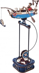 Mechanische 3D-puzzel Vissersboot met slinger