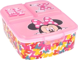 Kinder multi broodtrommel MINNIE Mouse met vakjes