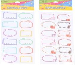 Zelfklevende naamlabels