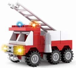 Compatibele bouwset BLOXO brandweerwagen
