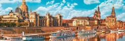 Panoramische puzzel Dresden, Duitsland 1000 stukjes