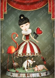 Puzzel Meisje van de Kermis 1000 stukjes