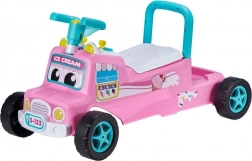 Interactieve loopauto TINY TOWN buggy – roze ijskar