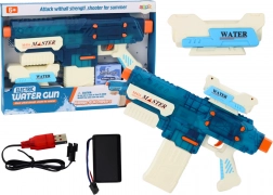 Waterpistool M416 op accu, 500 ml, bereik 8-10 m