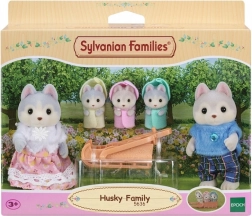 Huskyfamilie SYLVANIAN FAMILIES – figuurset met slee