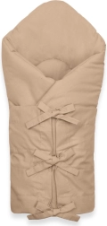 Klassieke vetersluittetradoek New Baby cappuccino