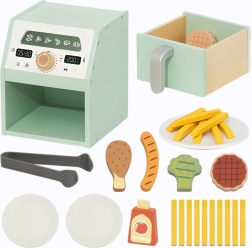 houten heteluchtfriteuse TOOKY TOY voor kinderen
