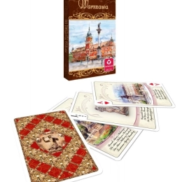 Speelkaarten Aquarellen – Warschau, 55 kaarten