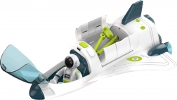 Raketvliegtuig op Batterijen met Geluid en Licht