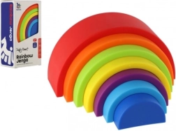 Kleurrijke plastic puzzel Regenboog van TEDDIES
