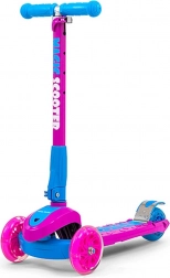 Kinderstep Milly Mally Magic Scooter roze-blauw