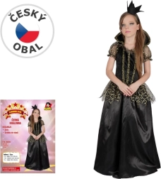 Kinderkostuum van de boze koningin voor carnaval, 120–130 cm
