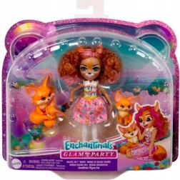 Enchantimals Filigree Fox met haar vossenfamilie
