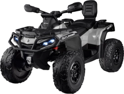 Elektrische kinderquad CAN-AM OUTLANDER 4x4 met LED‑paneel 24V – zwart
