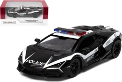 Lamborghini Revuelto politie metalen model Pull Back