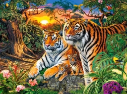 Puzzel 2000 stukjes – TIGER FAMILY