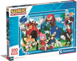 Puzzel 300 stukjes Super Sonic CLEMENTONI