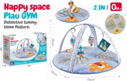 Dubbelzijdige foam speelmat 2-in-1 dieren en stad 150 × 180 × 1,5 cm