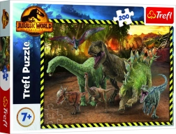 Puzzel 200 stukjes – dinosaurussen uit JURASSIC WORLD