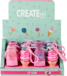 lipgloss candy explosion ijsje en sleutelhanger-ijslolly