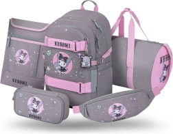 Schoolset 5-delig Baagl Skate Kuromi Grey