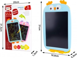 lcd tekentablet uiltje blauw