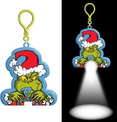 Zaklamp met Grinch-hanger